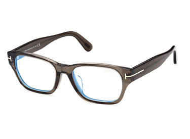 Tom Ford FT5781-D-B 020 Transparent Grey/Clear Blue Light Block54mm