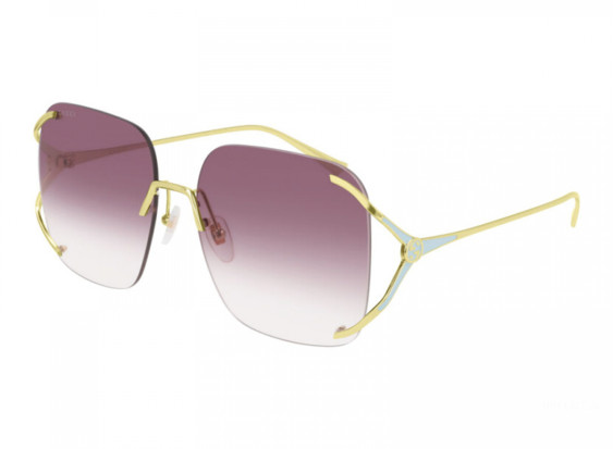 Gucci GG0646S 003 Gold/Violet Gradient