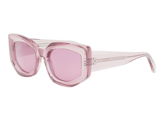 Celine CL40277F 72Y Transparent Pink/Pink
