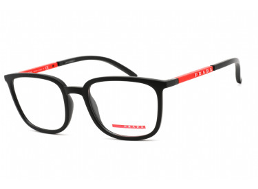 Prada Sport PS05NV 1BO1O1 Black Rubber 54mm
