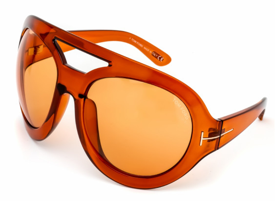 Tom Ford FT0886 45E Shiny Light Brown/Brown