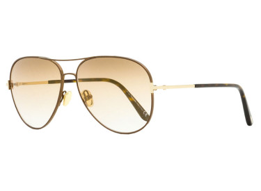 Tom Ford FT0823 48G Shiny Dark Brown/Brown Gradient Mirror