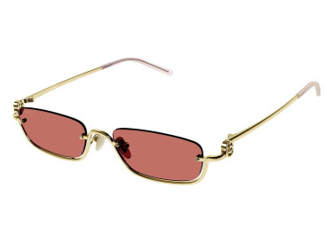 Gucci GG1278S 003 Gold/Red