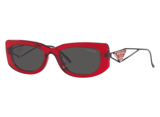 Prada PR14YS 08Z5S0 Crystal Fire/Dark Grey