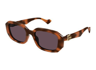 Gucci GG1535S 005 Orange Spotted Havana/Violet