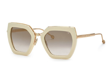 Philipp Plein SPP097S 9ZQG Ivory/Brown Gradient
