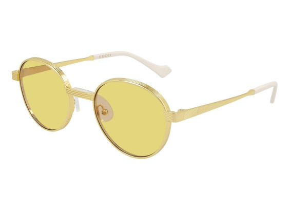 Gucci GG0872S 005 Gold/Dark Yellow