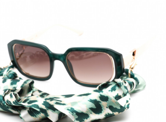 Guess GU7817 96F Shiny Dark Green/Gradient Brown