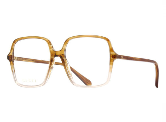 Gucci GG1003O 003 Striped Brown Crystal Fade