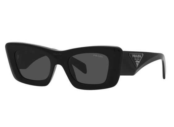 Prada PR13ZS 1AB5S0 Black/Dark Grey