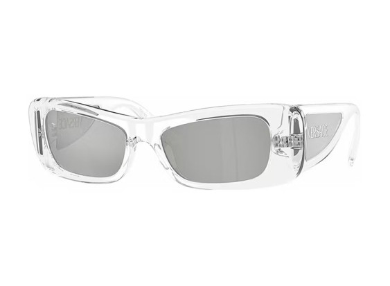 Versace VE4481 148/8V Transparent/Grey Silver Mirror