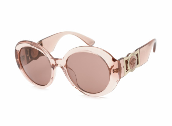 Versace VE4414F 533973 Transparent Pink / Light Brown