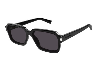 Saint Laurent SL611 001 Shiny Black/Grey