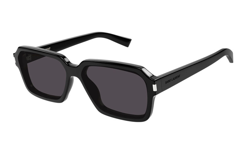 Saint Laurent SL611 001 Shiny Black/Grey