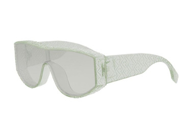 Fendi FE40128I 93Q Shiny Light Green/Light Green