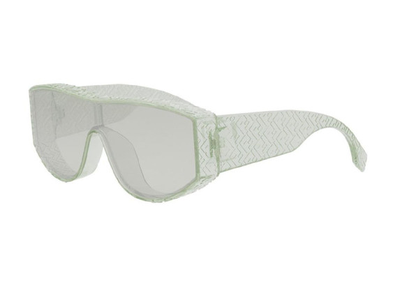 Fendi FE40128I 93Q Shiny Light Green/Light Green