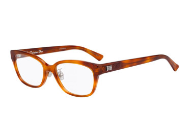 Dior LADYDIORO 2 0SX7 00  Light Havana 55mm