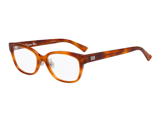 Dior LADYDIORO 2 0SX7 00  Light Havana 55mm