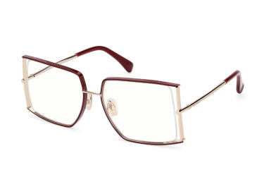 Max Mara MM5156-B 071 Rose Gold/Red 56mm