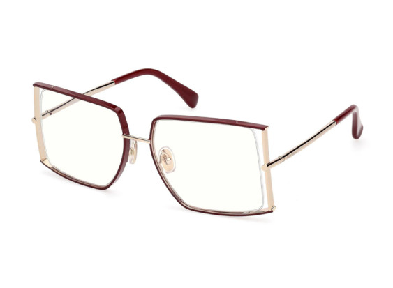 Max Mara MM5156-B 071 Rose Gold/Red 56mm