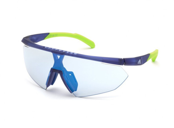 Adidas SP0015 91X Matte Blue/Blue Mirror