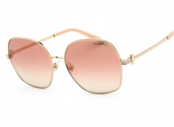 Tiffany & Co. TF3085B 61613N Pale Gold/Gradient Pink Mirror Orange