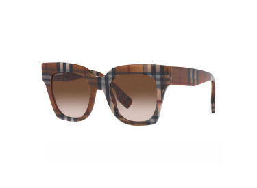 Burberry BE4364 396713 Check Brown/Brown Gradient