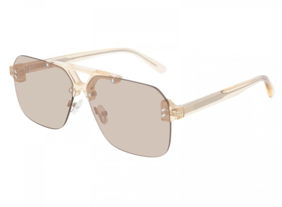 Stella McCartney SC0225S 004 Yellow/Brown
