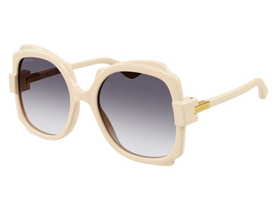 Gucci GG1431S 004 Ivory/Gradient Grey