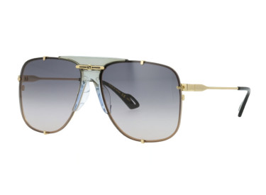 Gucci GG0739SA 001 Gold/Grey Gradient
