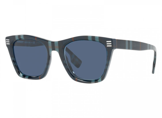Burberry BE4348 394780 Navy Check/Blue