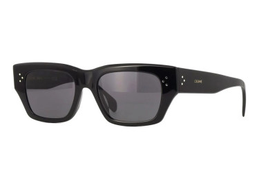 Celine CL40297U 01A Shiny Black/Smoke