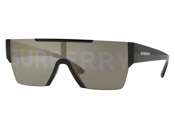 Burberry BE4291 3001/G Black/Grey Tampo Burberry Silver Gold Mirror