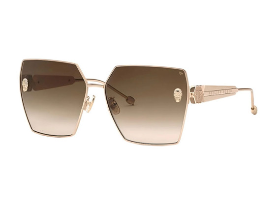 Philipp Plein SPP122S 0F47 Ivory/Brown Gradient