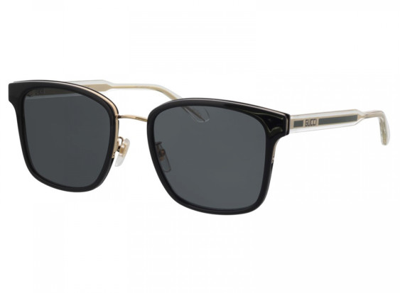Gucci GG0563SKN 003 Black/Gold/Grey
