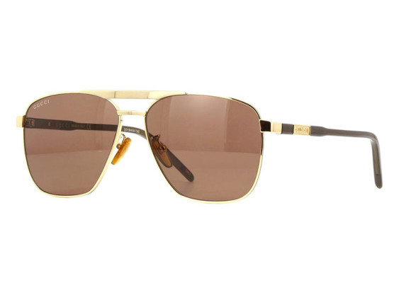 Gucci GG1164S 002 Gold/Brown