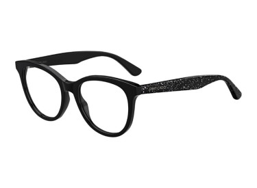 Jimmy Choo JC205 0NS8 00 Black Glitter 52mm