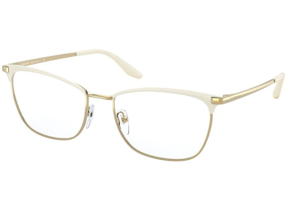 Prada PR57WV 04H1O1 Ivory/Gold 55mm