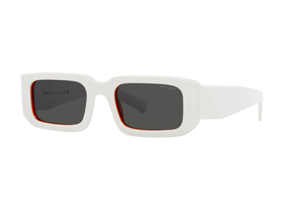 Prada PR06YS 17M5S0 Talc/Orange/Dark Grey