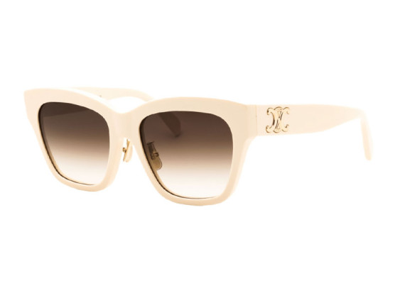 Celine CL40253F 25F TRIOMPHE Cream/Brown Gradient