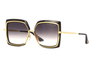 Dita NARCISSUS DTS-503-58-01 Black/Yellow Gold/Dark Grey to Clear Gradient