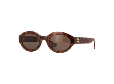 Gucci GG1579S 002 Shiny Havana/Brown