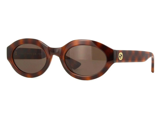 Gucci GG1579S 002 Shiny Havana/Brown