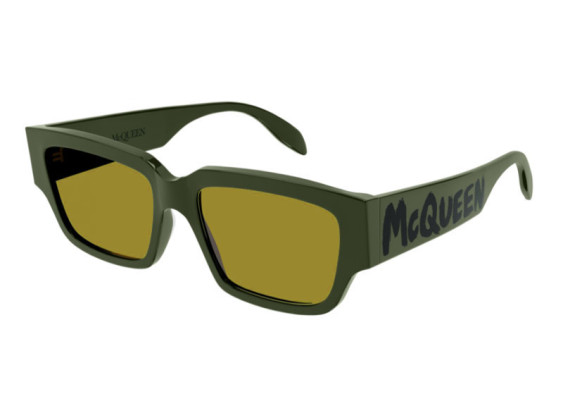Alexander McQueen AM0329S 004 Green/Yellow