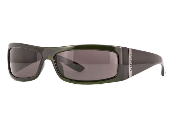 Gucci GG1492S 001 Transparent Olive Green/Grey