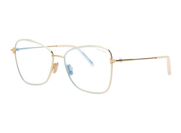 Tom Ford FT5906-B 025 Ivory/Gold 55mm