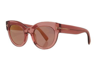 Tom Ford FT1063 72Z Shiny Pink/Gradient Pink Mirror Violet