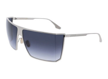 Victoria Beckham VB249S 040 Silver/Smoke Gradient