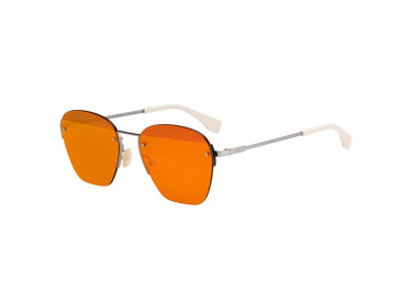 Fendi FFM0057/S C9AUW Palladium/Orange