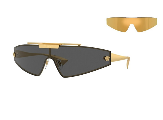 Versace VE2265 100287 Gold/Dark Grey/Mirror Gold